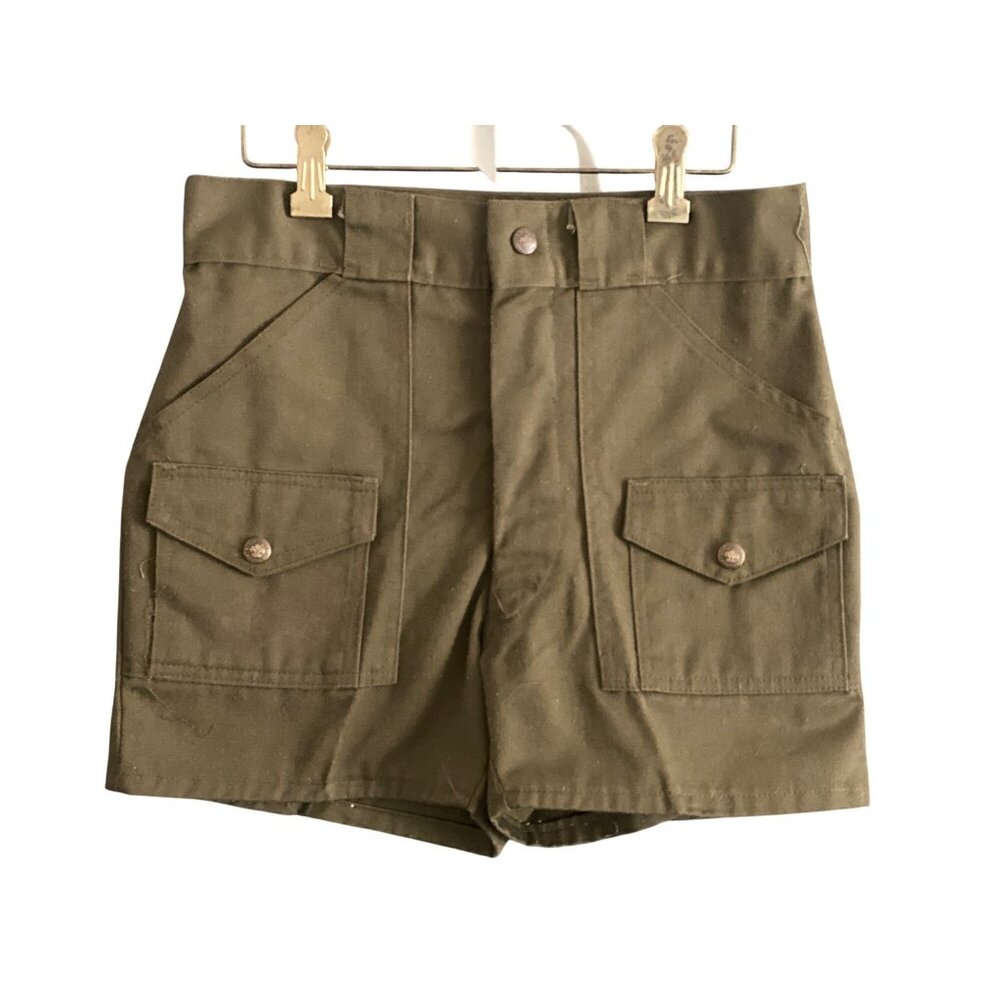 Boy Scouts of America Official Uniform Cargo Shorts GREEN NO SIZE